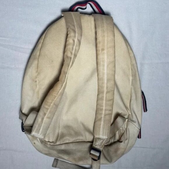 Tommy Hilfiger backpack featuring their iconic red, beige and blue - Picture 3 of 7
